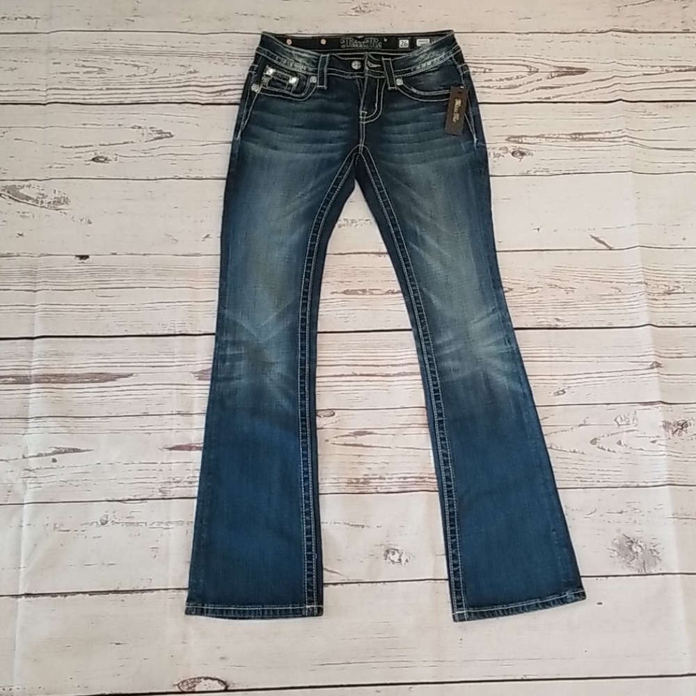 NWT MISS ME Womens Jean's 26